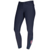 Pantalón Janne x PinkRibbon asiento completo grip mujer Covalliero - Azul marino oscuro