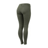 Leggings de agarre integral Horze Dea para mujer - Verde escarabajo