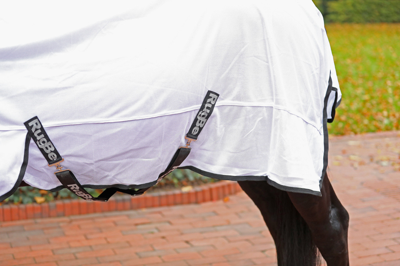 Manta antimoscas RugBe SuperFly Covalliero blanco Blanco