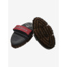 Cepillo LeMieux Flexi crin de caballo - Negro / rojo