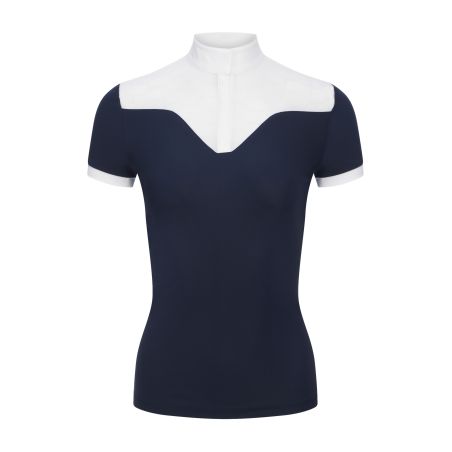 Polo de concurso Emily LeMieux de manga corta