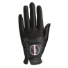 Guantes de equitación Classic Kingsland - Negro