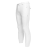 Pantalón de equitación sin costuras con grip en las rodillas para hombre KLkoa Kingsland - Blanco