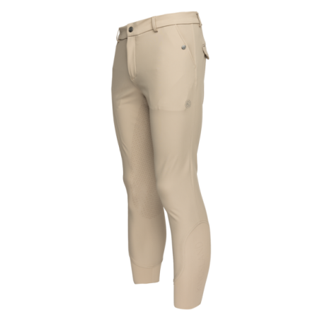 Pantalón de equitación sin costuras con culera completa para hombre KLkoa Kingsland