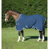 Manta de cuadra Horseware Rambo Helix Disc 0g - Navy blue / plata