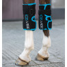 Gueteras Ice-Vibe Rodillas Horseware - Negro / aqua