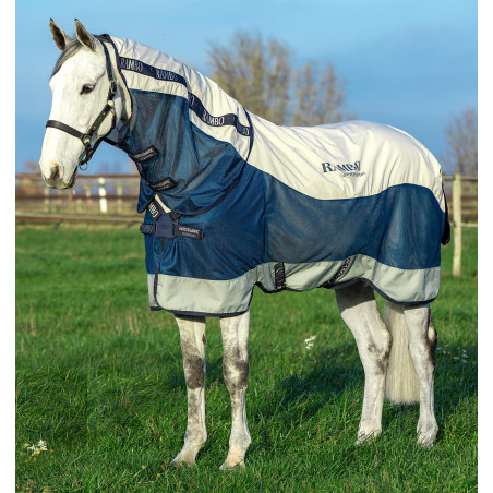 Manta de exterior Horseware Rambo® Summer 0g con disco y forro de 100g