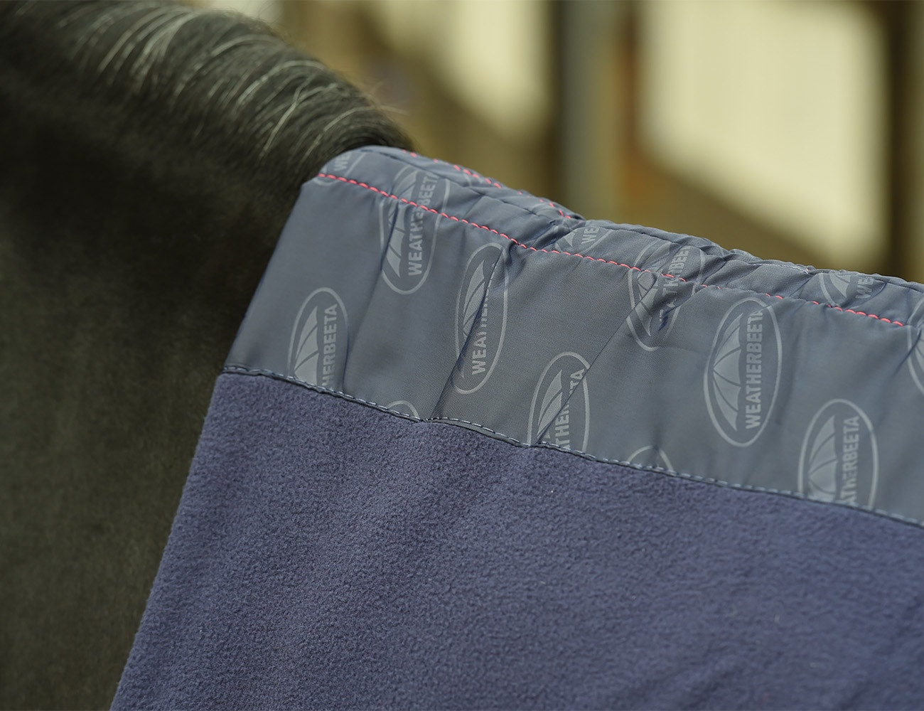 Manta polar secante Combo Weatherbeeta Azul marino / rojo / blanco