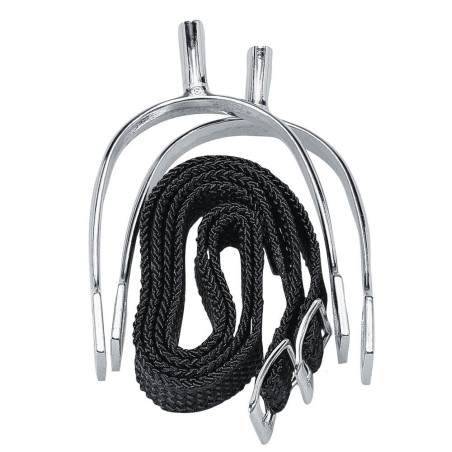 Espuelas Korsteel Pow Never Rust con correas Korsteel