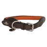 Collar para perro HV Polo Franka Rope - Marrón / naranja