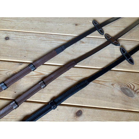 Riendas de goma con pasadores 1/2 Jump'In One