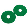 Arandelas de bocados Korsteel - Verde