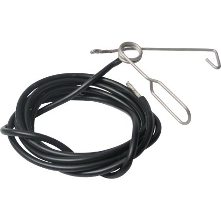 Salida alta tensión Lacmé + broche para conexión energizador cerca