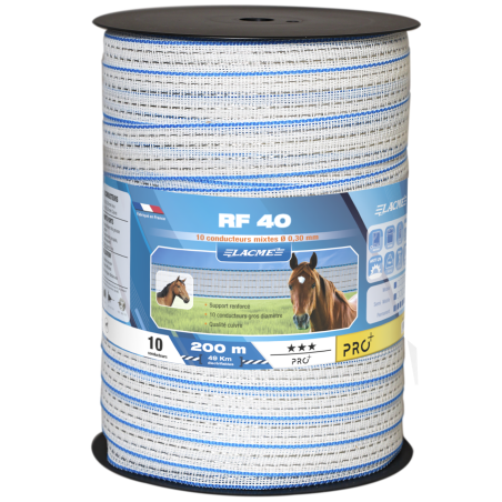 Cinta Lacmé Premium Blanco RF 200 m