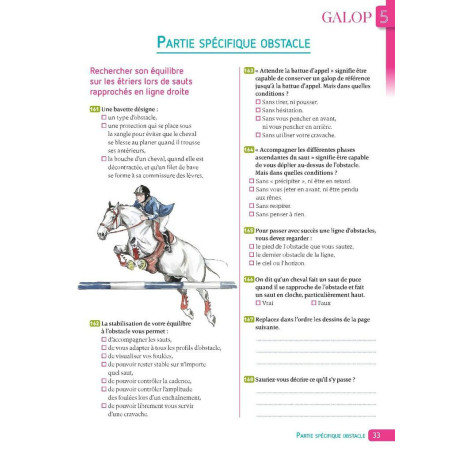 Cuaderno de ejercicios Vigot Superar sus galopes 5 a 7