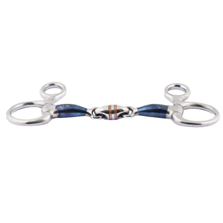 Mors baucher Jump'In doble rotura acero azul