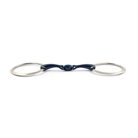 Mors Jump'In Blue Steel anillos grandes planos doble rotura