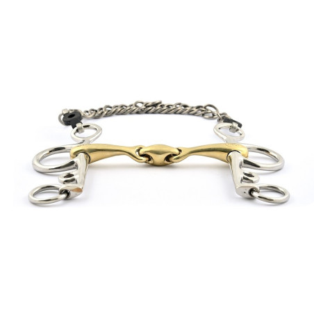 Muserola Pelham Jump'In doble rotura