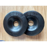 Arandelas de goma para bocados Jump'In natural - Negro