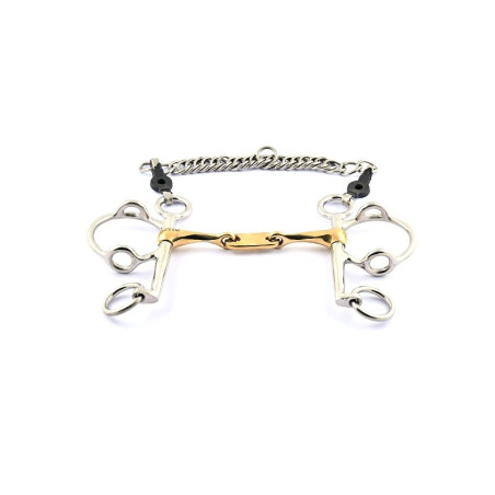 Mors Pelham Jump'In levantado torcido con paleta