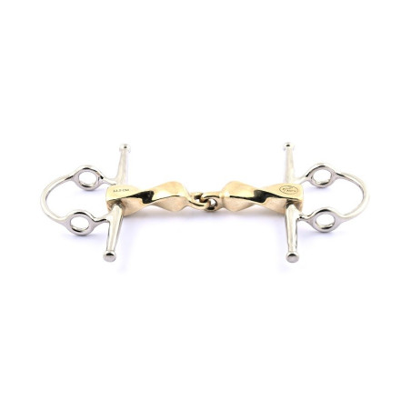 Muserola elevadora con agujas Jump'In cañones gruesos cuadrados trenzados