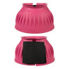 Campanas de goma con cierre de velcro 1 par HKM - Rosa
