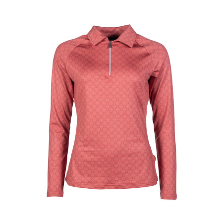 Camiseta funcional HKM Rosewood Allover Print