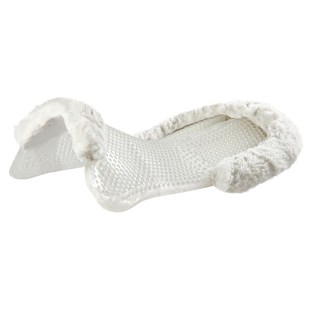 Amortiguador terapéutico de gel con elevación trasera en lana ecológica Acavallo