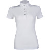 Polo de concurso Premium HKM - Blanco
