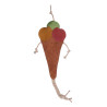 Juguete para caballos Ice cream HKM - Naranja