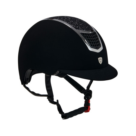 Casco de terciopelo ultraligero con strass Eclipse Equestro