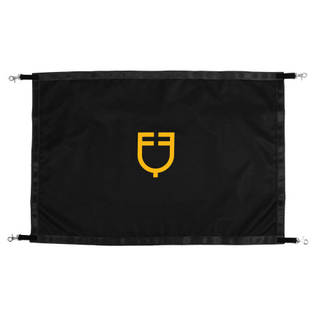 Puerta de box con logotipo de silicona Equestro