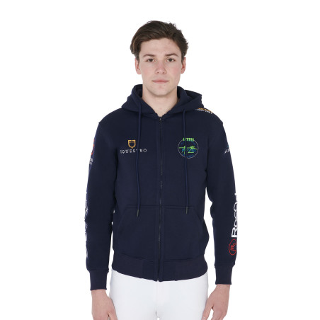 Sudadera con capucha con multi-logo para hombre Equestro