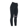 Leggings ajustados de tejido técnico elástico para mujer Kao Equestro - Negro / lila