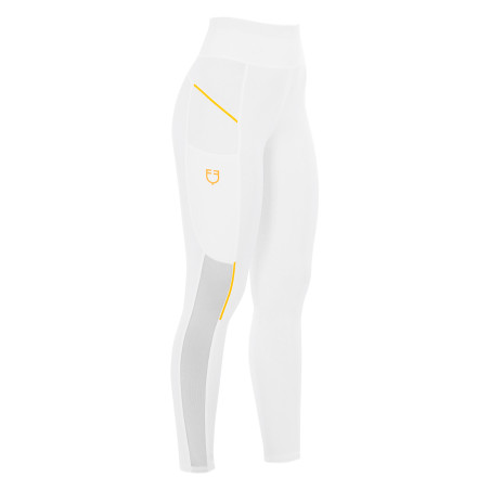 Legging ajustado para mujer con insertos de micro-malla Equestro