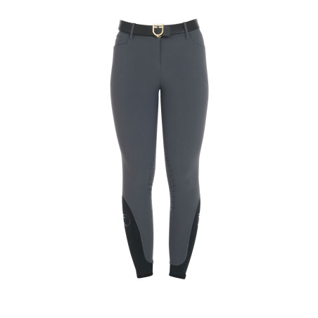 Pantalón ajustado con grip para mujer con logo Zenda Equestro