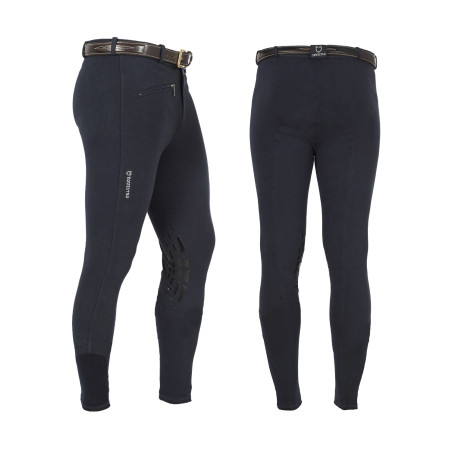 Pantalón de hombre Zeus con grip en las rodillas de algodón elástico Equestro