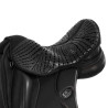 Protector de asiento de gel Air Plus para doma con gel exterior de 10 mm Acavallo - Negro