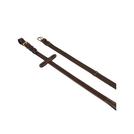 Riendas de tela con hebillas de latón modelo Lionel Equestro