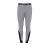 Pantalón ajustado con grip para hombre con logo Caspar Equestro - Gris escarchado