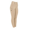 Leggings ajustados para mujer con grip completo Classic Equestro - Incienso