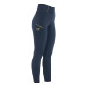 Leggings ajustados para mujer con grip completo Classic Equestro - Americana marina