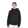 Impermeable técnico de 3 capas para mujer Equestro - Negro