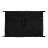 Puerta de box con logotipo de silicona Equestro - Negro / negro