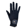 Guantes unisex de tejido técnico y malla Equestro - Marino