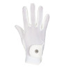 Guantes unisex de tejido técnico y malla Equestro - Blanco