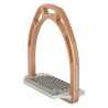 Estribos de aluminio Arco Evolution Alupro Acavallo - Oro rosado