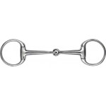 Filete de oliva Feeling de acero inoxidable satén para cabezada de 4 riendas