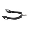 Espuelas Arena Aluplus 2.0 con cuello intercambiable Acavallo - Negro