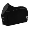 Manta de forro polar con cierre frontal de solapa GP Equestro - Negro